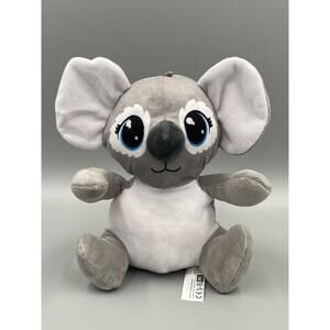 Whitehouse Leisure 7.5” Gray Koala Bear Soft Plush W/ Big Ears Stuffed Animal